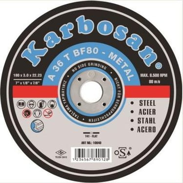 Karbosan Metal Kesici 180*3.0*22.23